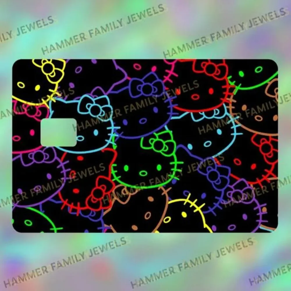 Hello Kitty Card Decal